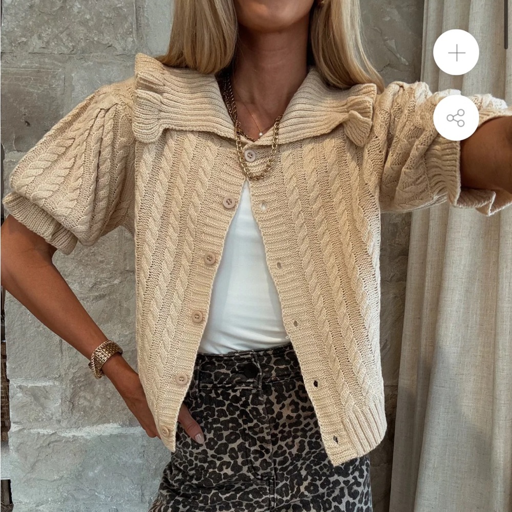 Tan sweater